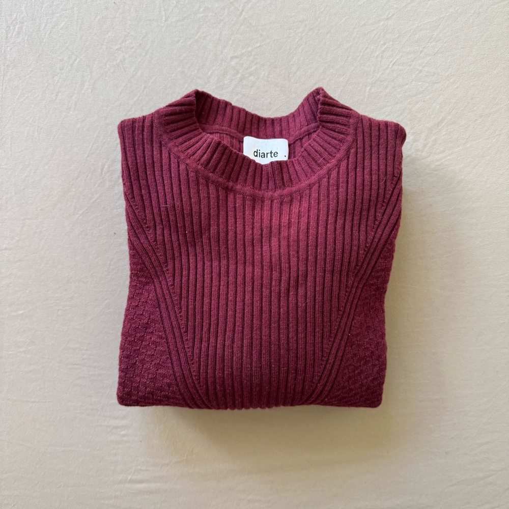 Diarte Merino Wool Knit Sweater Dress